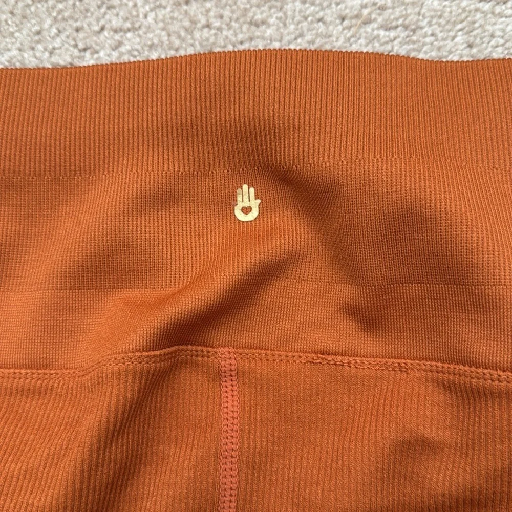 Spiritual Gangster Orange Leggings - Picture 7 of 10